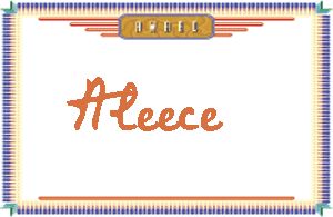 AleeceдӢ