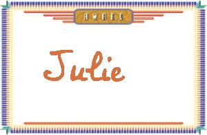 JulieдӢ