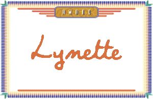 LynetteдӢ