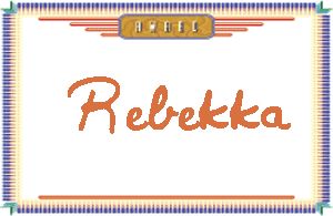 RebekkaдӢ